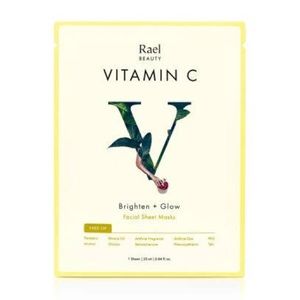 Rael Beauty Vitamin C Facial Sheet Masks